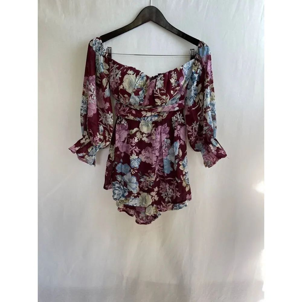Floral Romper - Picture 8 of 12